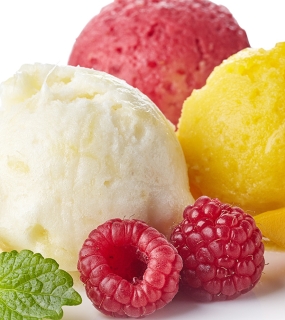 Wsady owocowe i smakowe do lodów